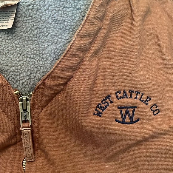 Schmidt Work Vest - “West Cattle Co” - Picture 3 of 9